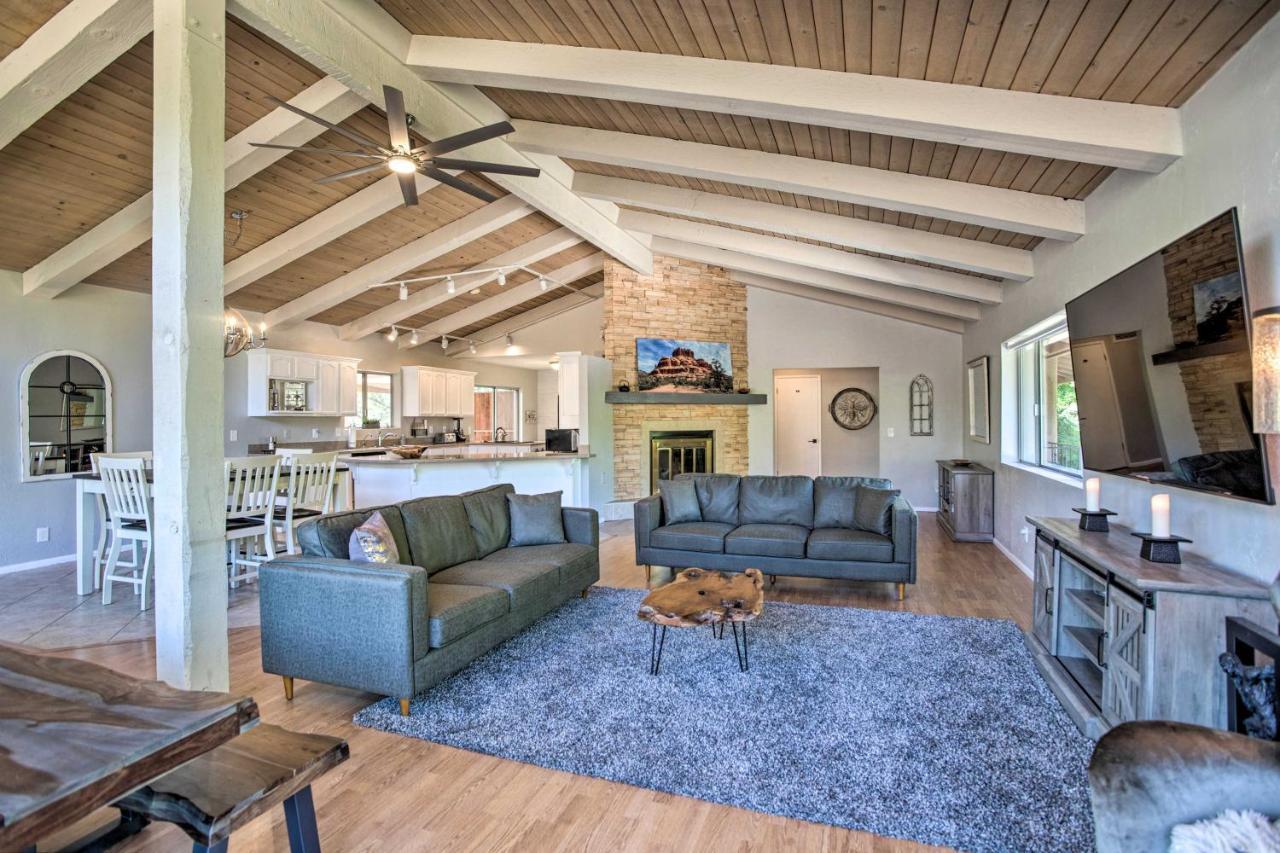 Sedona Hideaway With Swim Spa And Private Tavern! מראה חיצוני תמונה