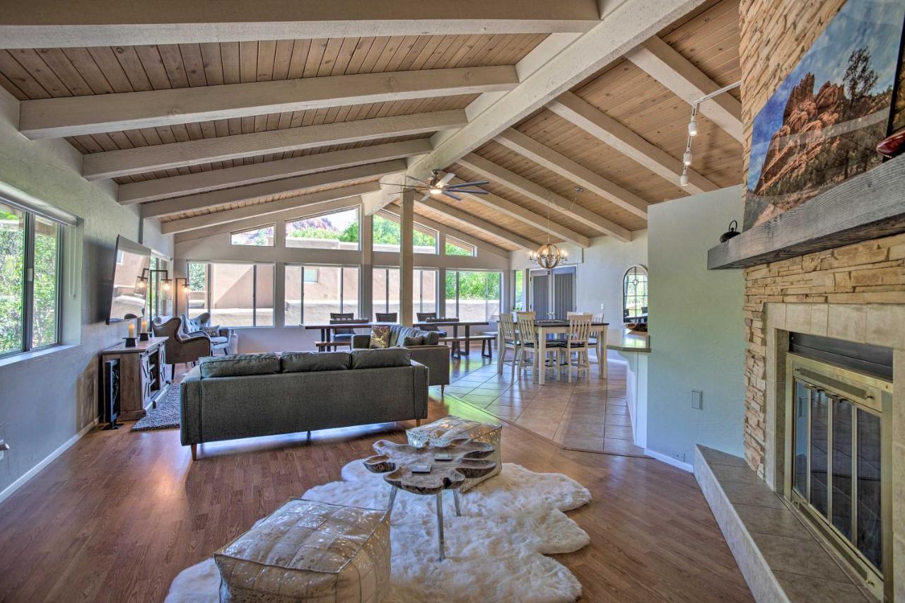Sedona Hideaway With Swim Spa And Private Tavern! מראה חיצוני תמונה
