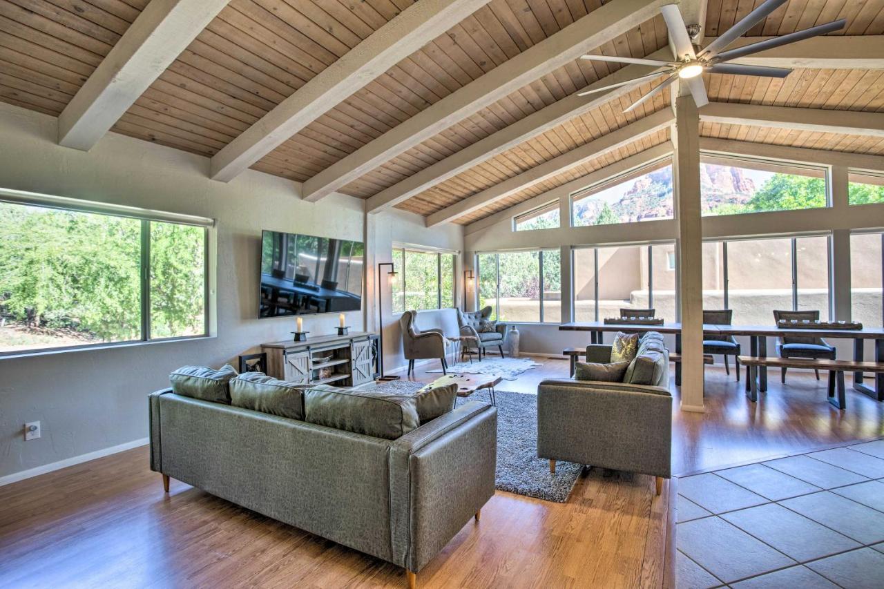 Sedona Hideaway With Swim Spa And Private Tavern! מראה חיצוני תמונה
